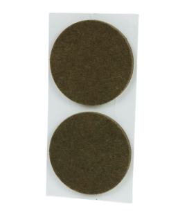 Brown adhesive felt under furniture, felt pads fi 50 (2 pcs.)