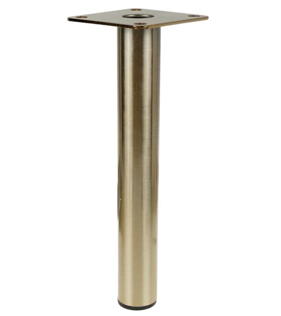 Metal round furniture leg