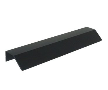 Furniture handle V-type 160 mm black