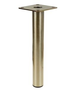 Metal round furniture leg