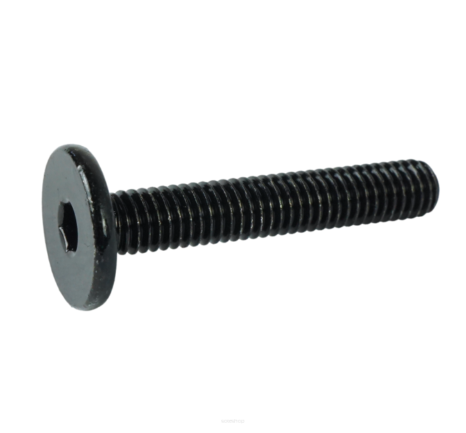 M6 X 35 mm connector bolt, black