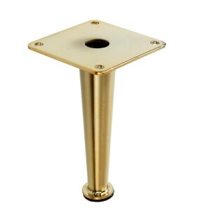 Metal cone design furniture leg with ring