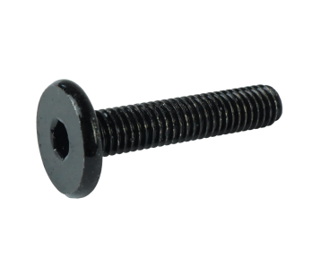 M6 X 30 mm connector bolt, black