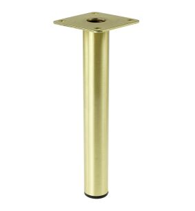 Metal round furniture leg