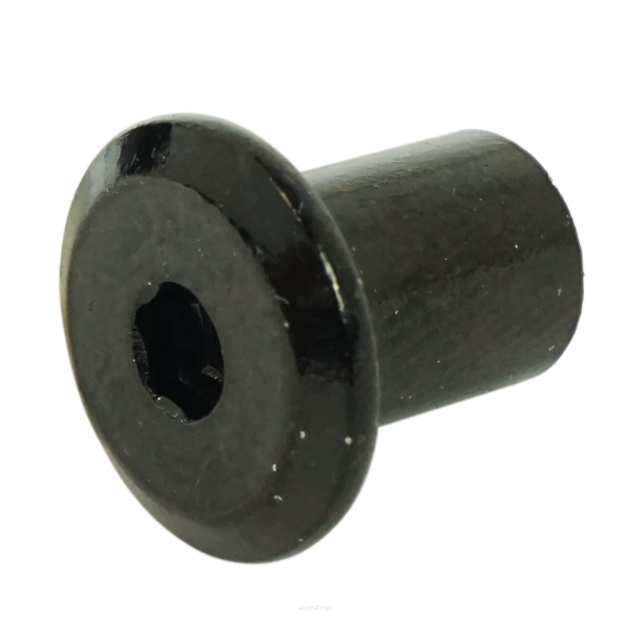 M6 x 12 MM, Ericsson nut, black zinc-plated