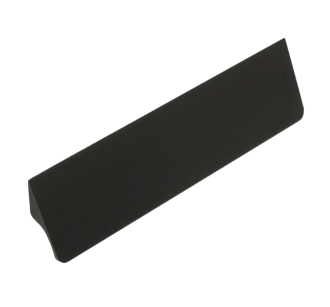 Furniture handle Angle 160 mm black