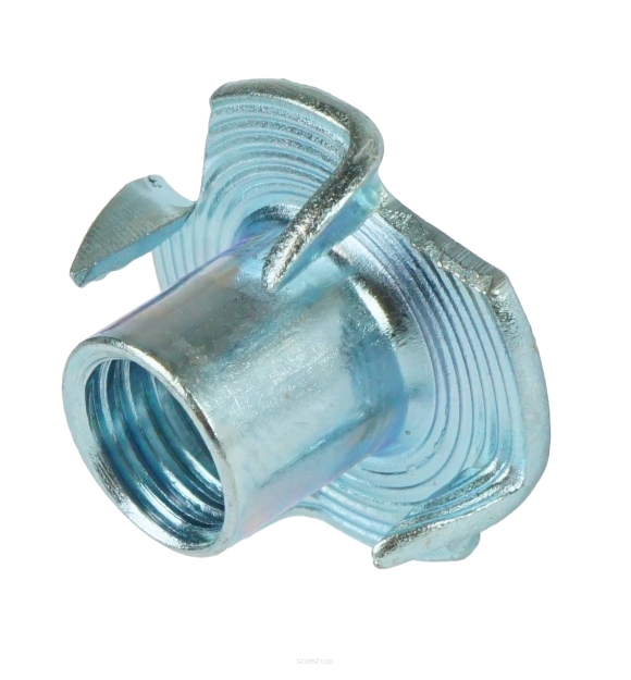 M10 x 13 mm t-nut 4 prongs