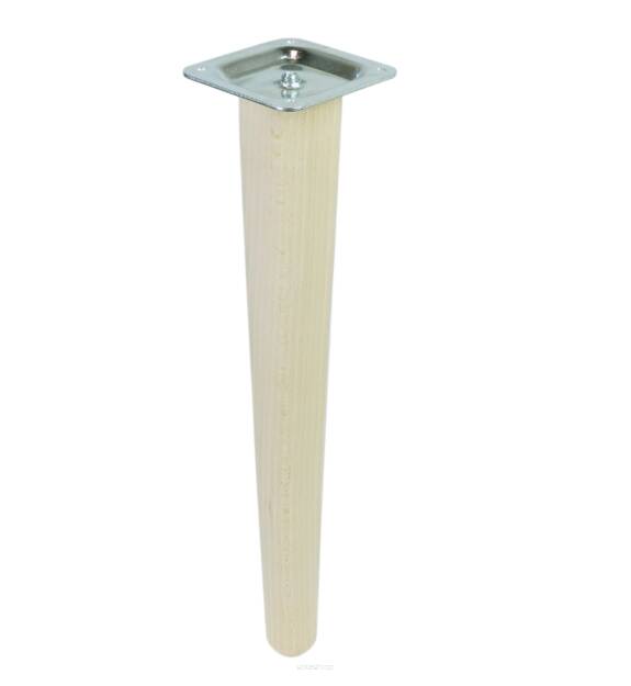 UNIQ 12 Inch, Tapered wooden unfinished furniture leg