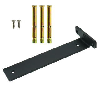 Modern bracket for wall shelf T 250 x 100 x 50 mm