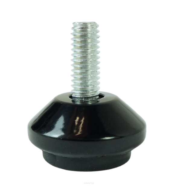 Adjustable foot M6 x 26 mm, leveling adjuster