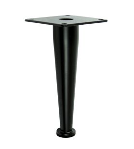 Metal cone design furniture leg with ring