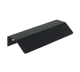 Furniture handle V-type 96 mm black