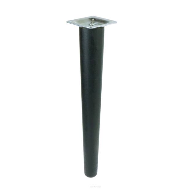 UNIQ 12 Inch, Tapered wooden  furniture black leg