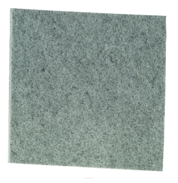 Grey adhesive felt under furniture, felt pads 100 x 100 mm (1 pcs.)