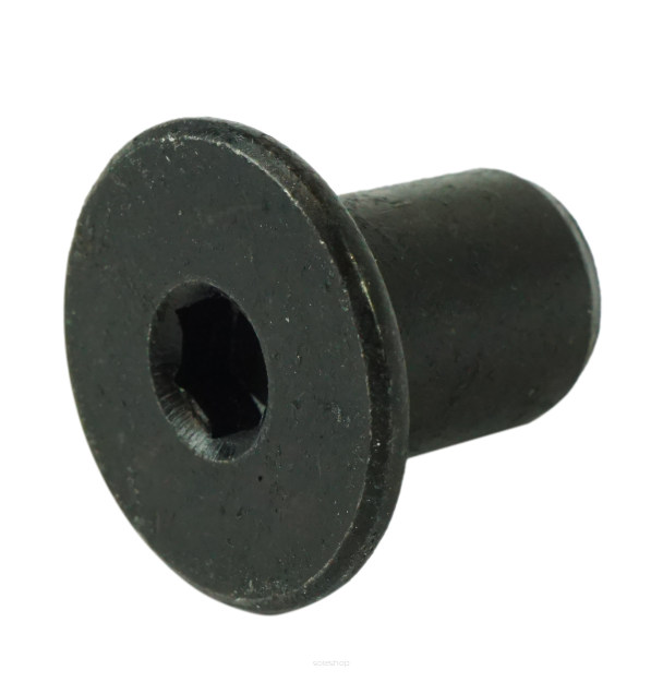 M10 x 18 MM, Ericsson nut, black zinc-plated