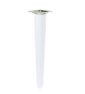 UNIQ 16 Inch, Tapered wooden  furniture white leg