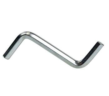 4 mm allen key Z form, zinc plated