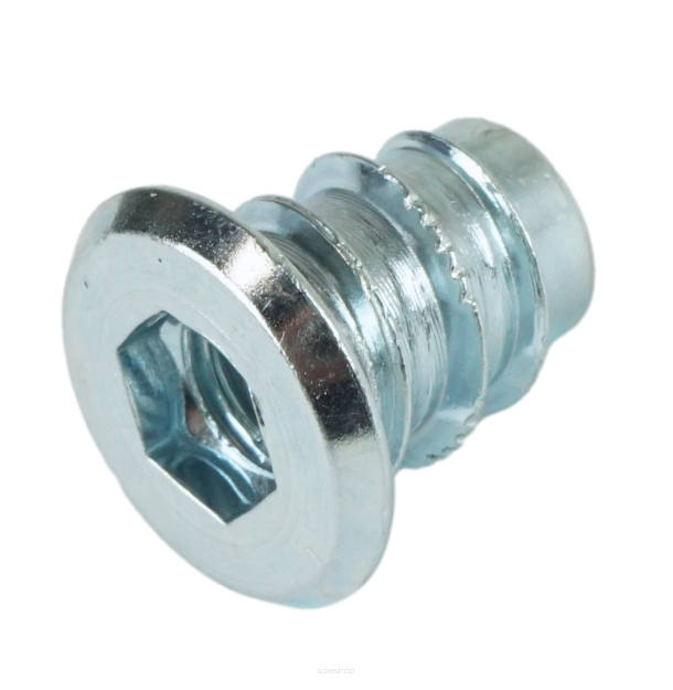 Left-hand threaded insert, M6 x 12 mm