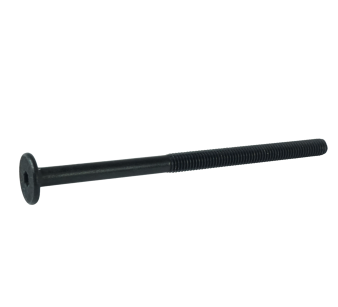 M6 X 100 mm connector bolt, black