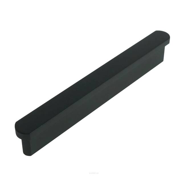 Furniture handle Oval 160 mm black