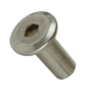 M5 X 15 mm, Ericson flat nut, stainless steel