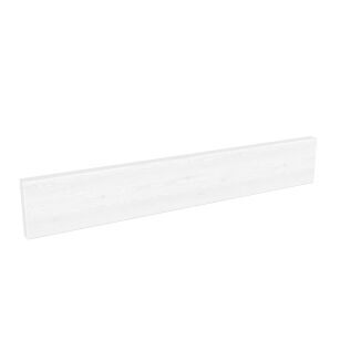 Wall strip for hooks or hangers, 500 x 80 x 18 mm, white