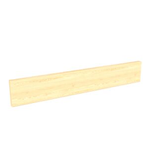 Wall strip for hooks or hangers, 500 x 80 x 18 mm, clear varnish