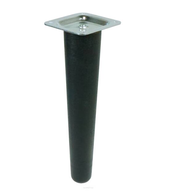 UNIQ 10 Inch, Tapered wooden  furniture black leg