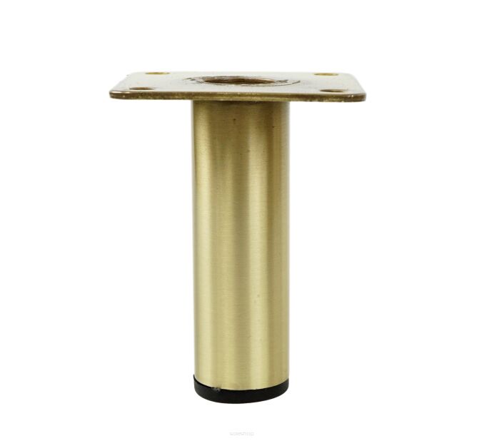 Metal round furniture leg