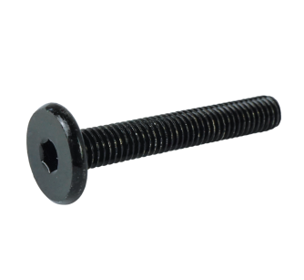 M6 X 40 mm connector bolt, black