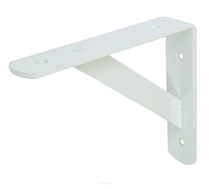 Strong wall-mounted shelf bracket, hanging, 125 x 150 x 30 mm