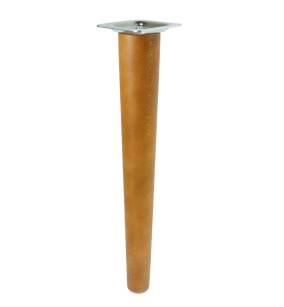 UNIQ 18 Inch, Tapered wooden  furniture walnut leg