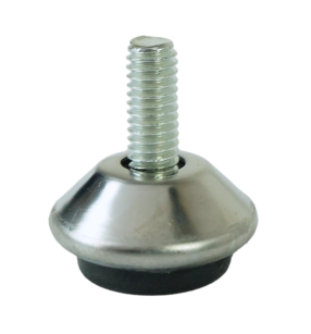 Adjustable foot M6 x 26 mm, leveling adjuster