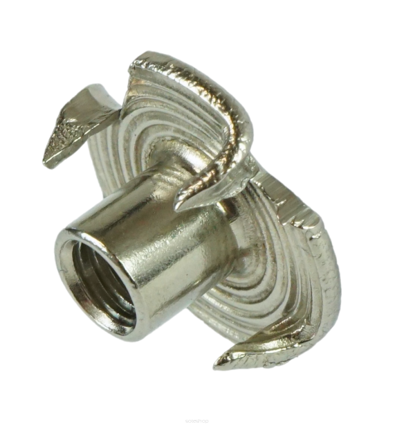Stainless steel claw nut M5 x 8 mm