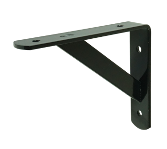 Strong wall-mounted shelf bracket, hanging, 125 x 150 x 30 mm