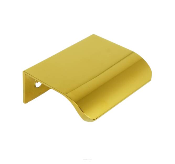 Edge handle lyon gold, spacing 32 mm