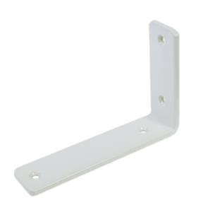 Modern white LOFT bracket for wall shelf L 150 x 100 x 38 mm