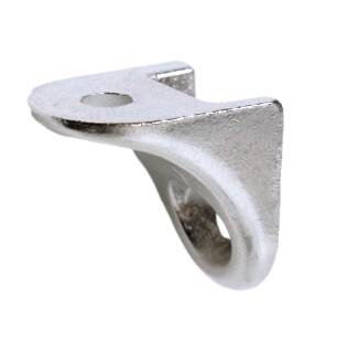 Shelf bracket with two holes