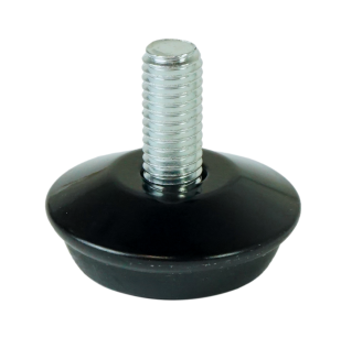 Adjustable foot M8 x 30 mm, leveling adjuster