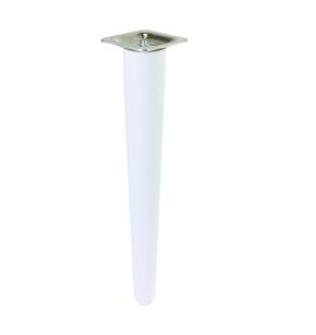 UNIQ 12 Inch, Tapered wooden  furniture white leg