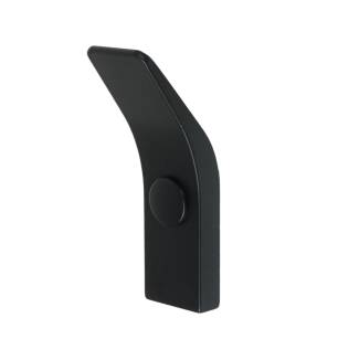 Black hanger hook wall  mounted modern aluminium