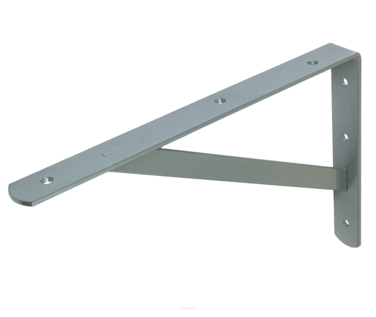 Strong wall-mounted bracket for hanging shelf, 250 x 400 x 30 mm