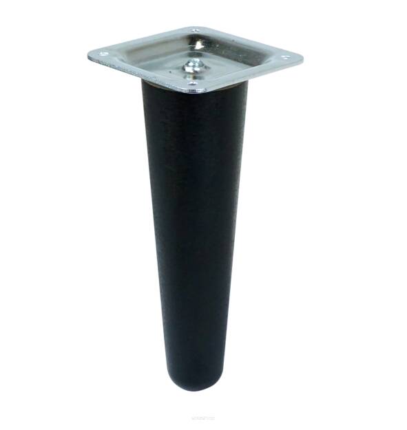 UNIQ 3 Inch, Tapered wooden  furniture black leg